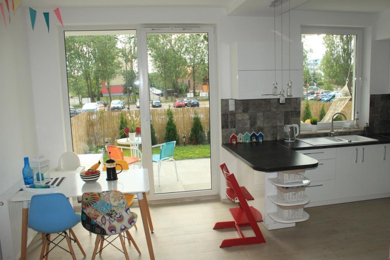 Sunny Sleeps 4 By The Beach With Garden Patio - Gdansk Przymorze Gdańsk Exterior foto